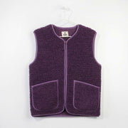 Coldbreaker Pepitco Wool Vest violet
