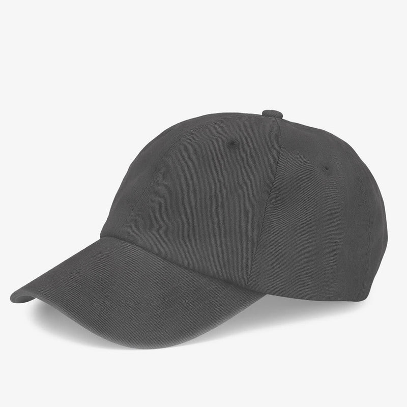 Organic Cotton Cap faded black