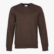 Classic Organic Crew coffee brown