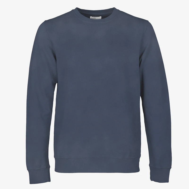 Classic Organic Crew neptune blue