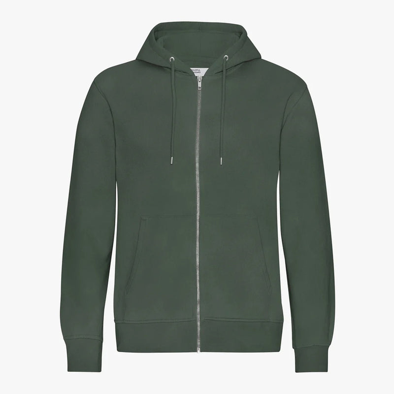 Classic Organic Zip Hood midnight forest