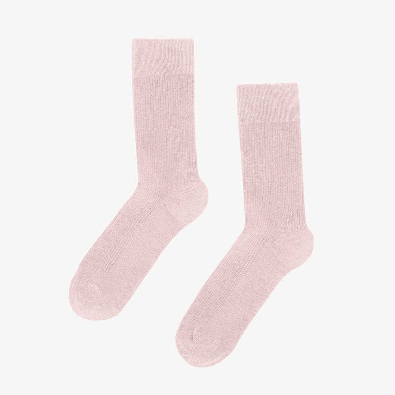 Men Classic Organic Socks faded pink Colorful Standard