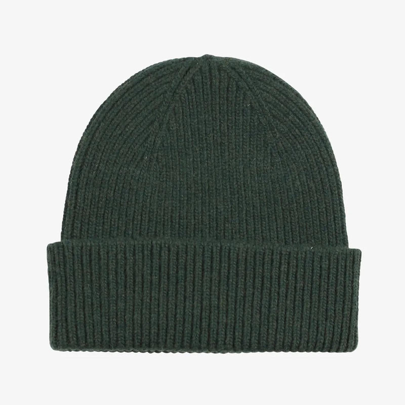 Merino Wool Beanie hunter green