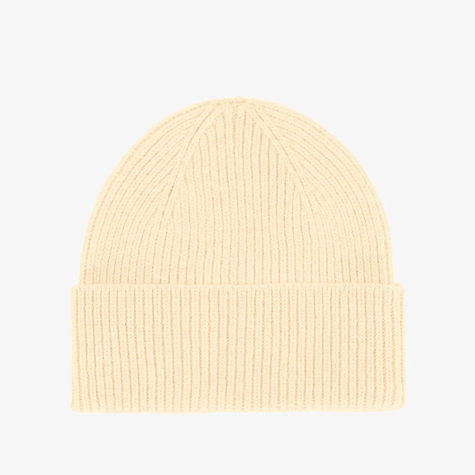 Merino Wool Beanie soft yellow Colorful Standard