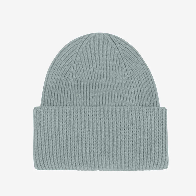 Merino Wool Beanie steel blue Colorful Standard