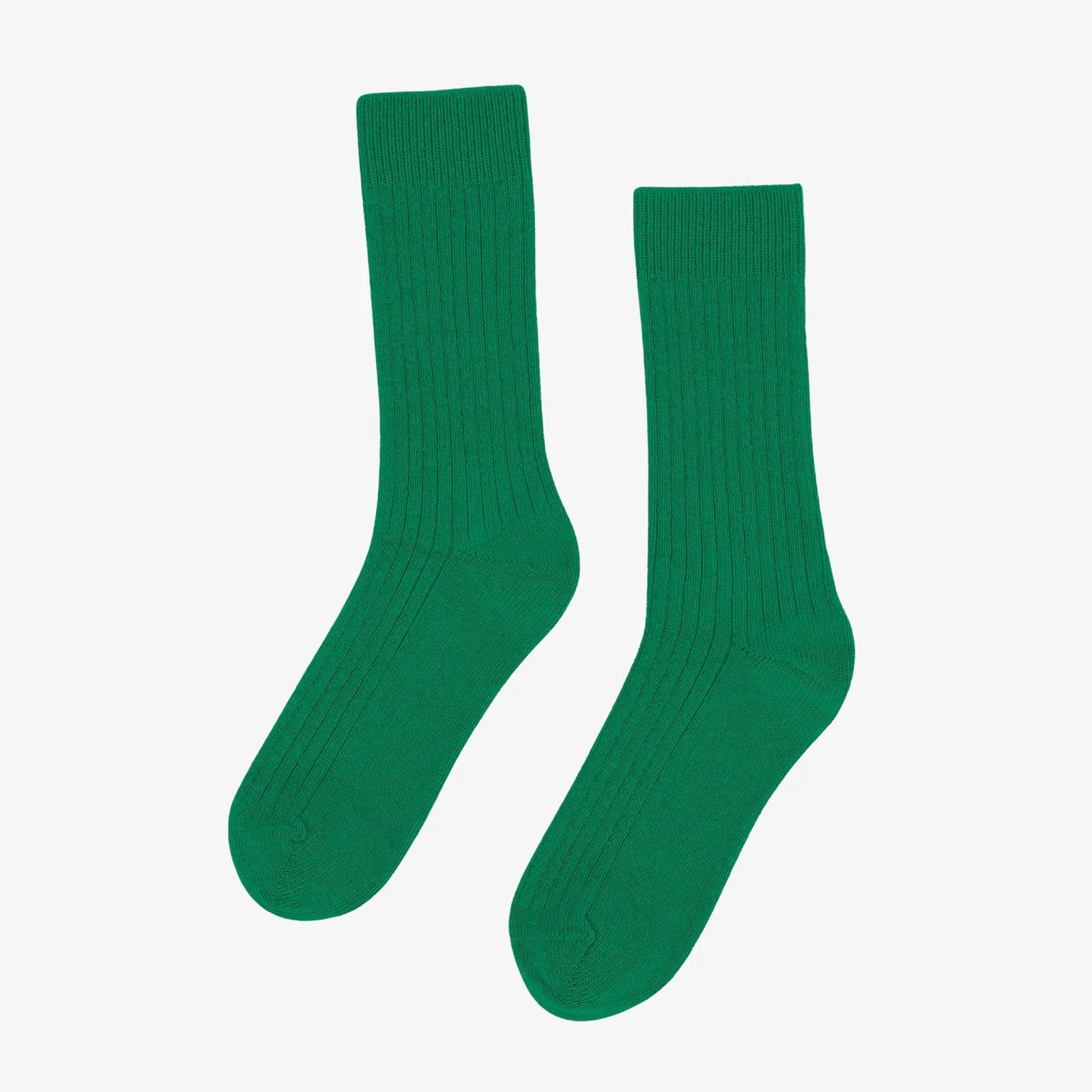 Merino Wool Blend Socks kelly green Colorful Standard