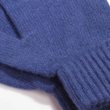 Merino Wool Gloves royal blue