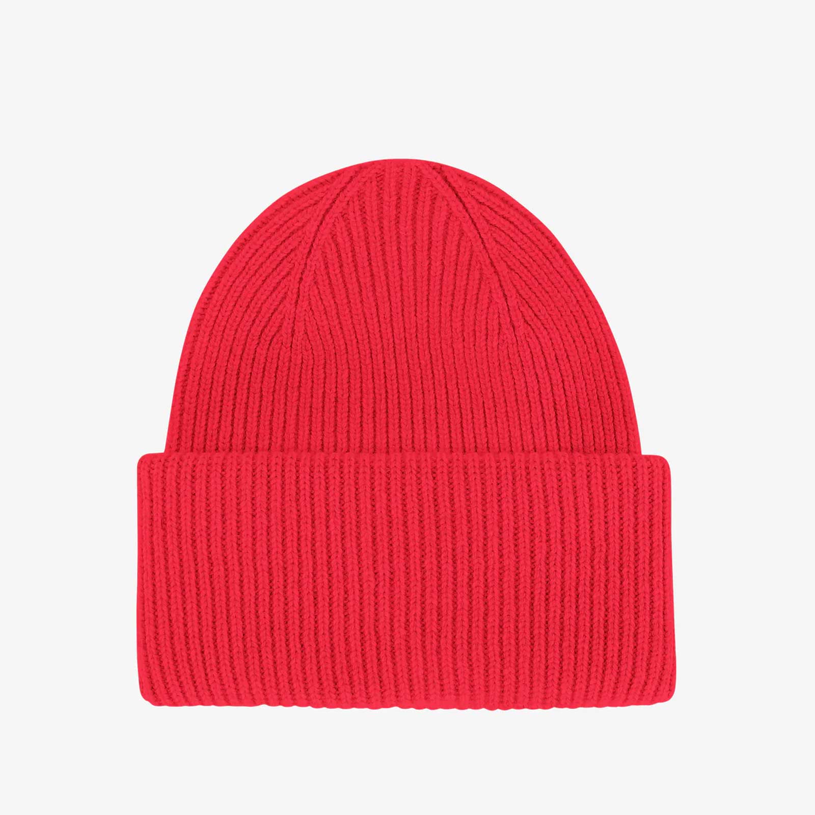 Merino Wool Hat red tangerine Colorful Standard