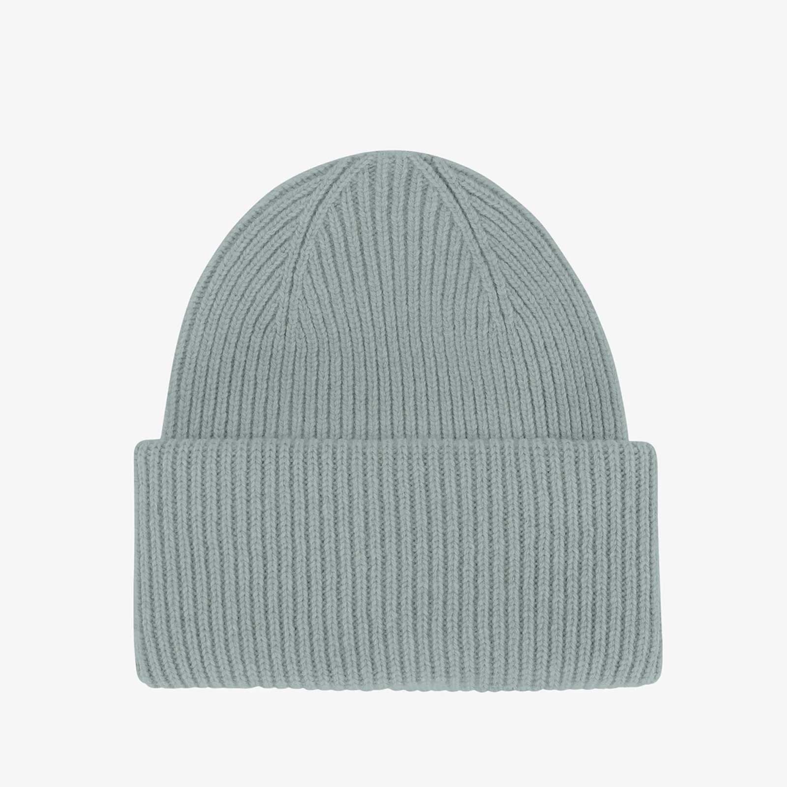 Merino Wool Hat steel blue Colorful Standard