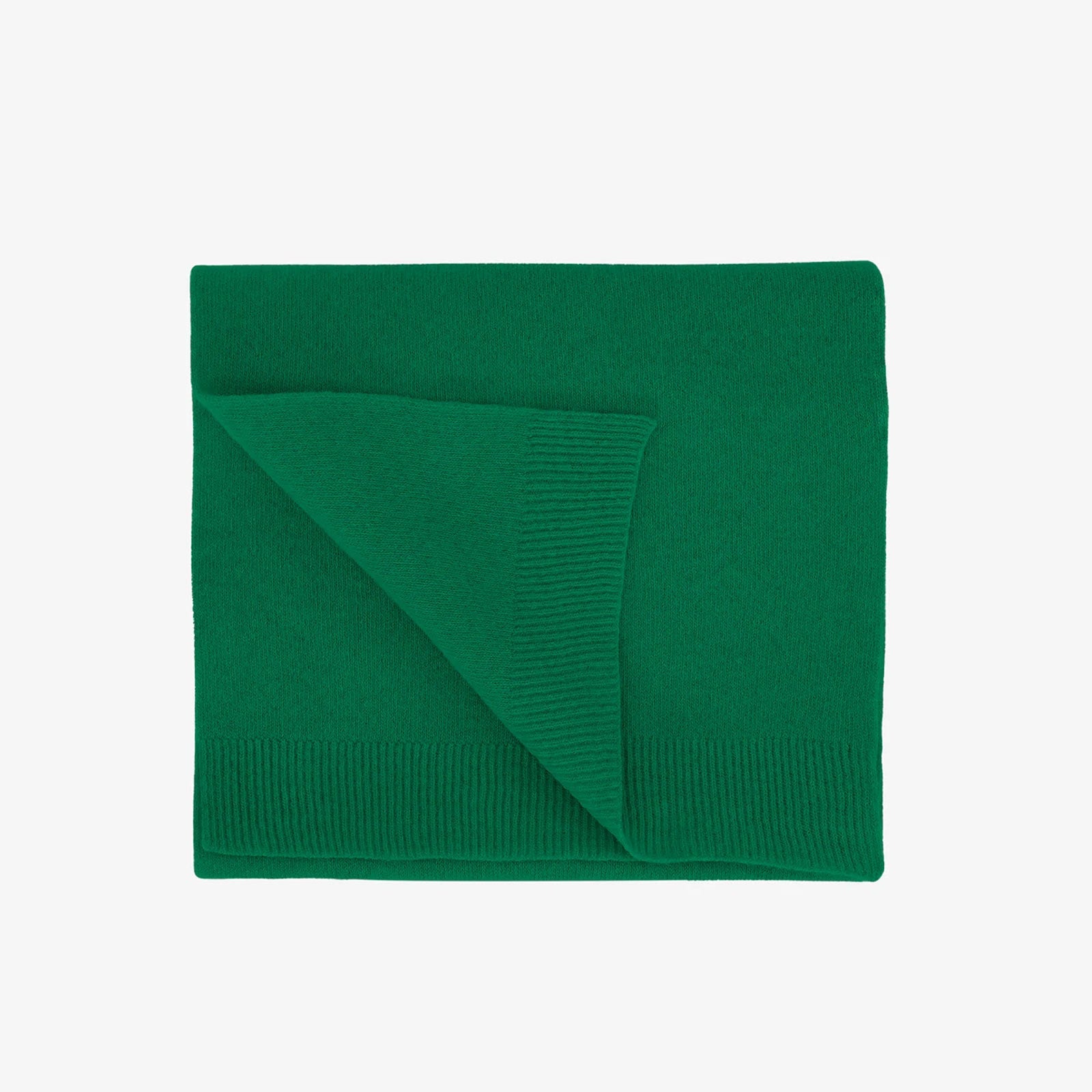 Merino Wool Scarf kelly green Colorful Standard