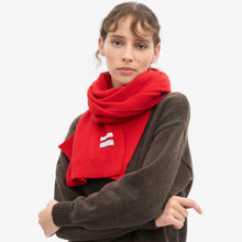 Merino Wool Scarf red tangerine Colorful Standard