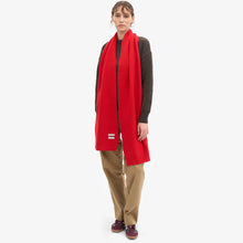 Merino Wool Scarf red tangerine Colorful Standard