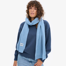 Merino Wool Scarf seaside blue Colorful Standard