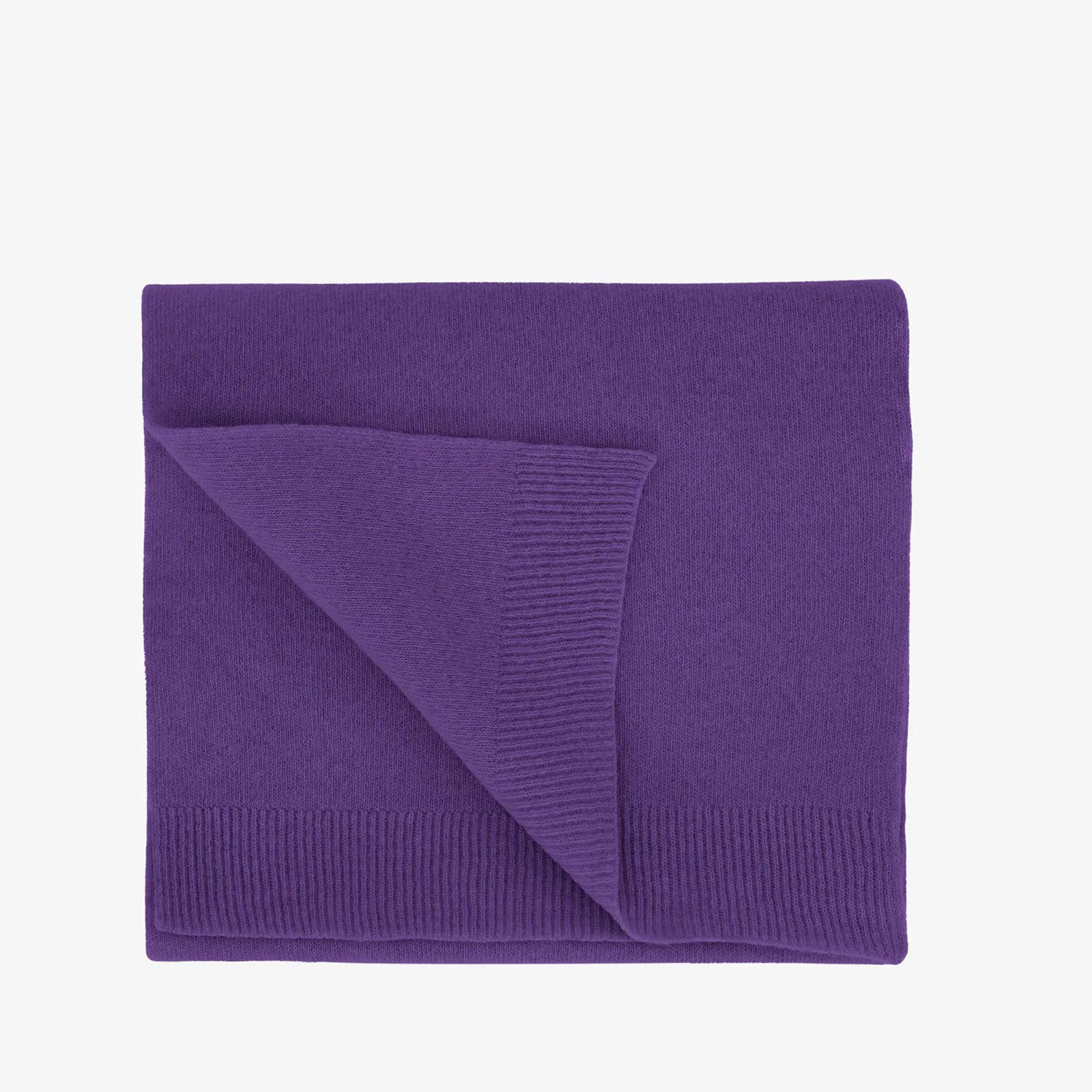 Merino Wool Scarf ultra violet