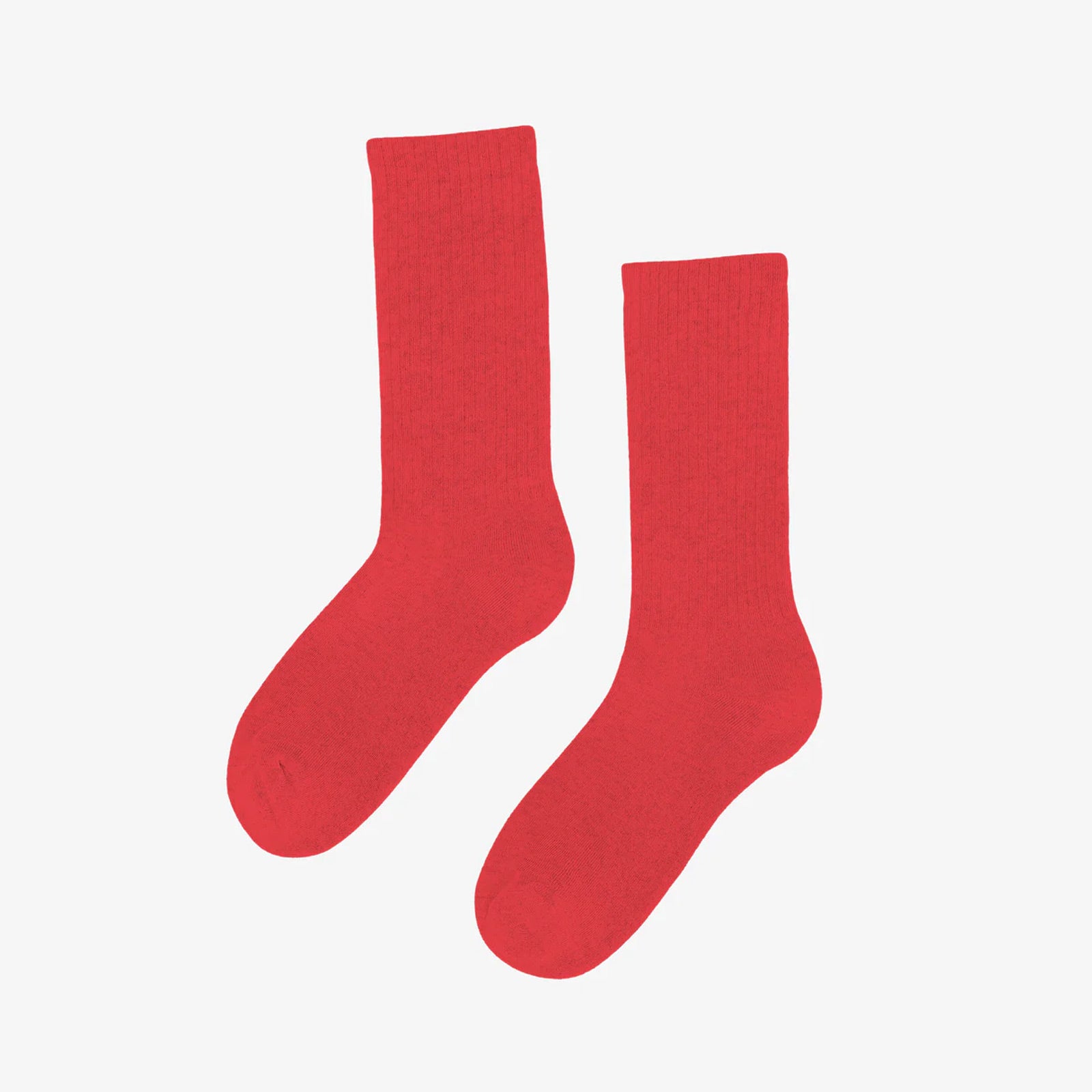 Organic Active Socks red tangerine