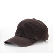 Organic Cotton Cap coffee brown