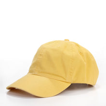 Organic Cotton Cap lemon yellow