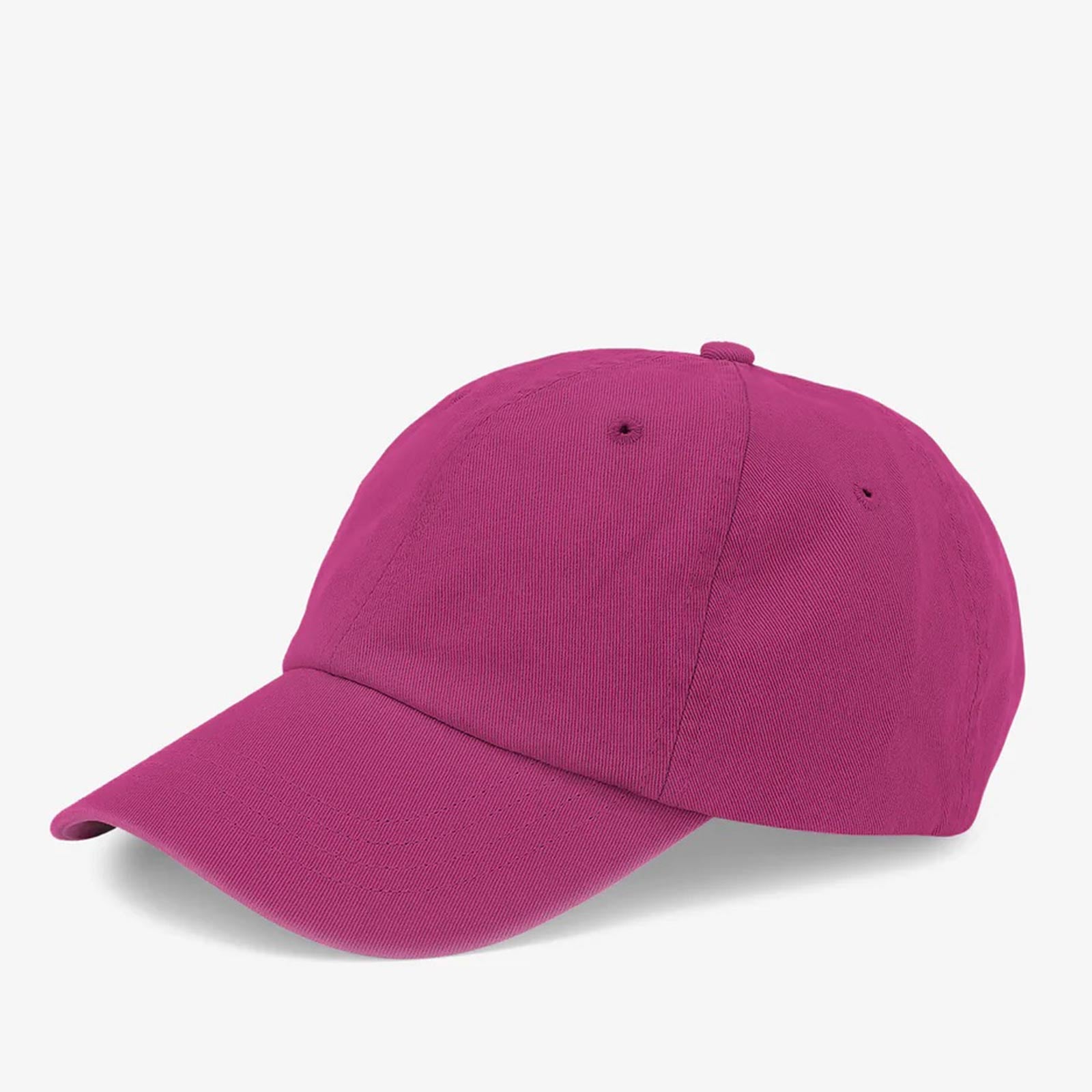 Organic Cotton Cap magenta blaze