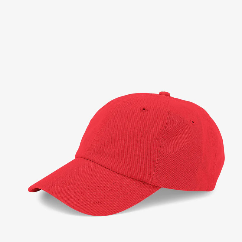 Organic Cotton Cap red tangerine