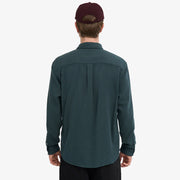 Organic Flannel Shirt ocean green Colorful Standard