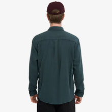 Organic Flannel Shirt ocean green Colorful Standard