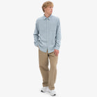 Organic Flannel Shirt steel blue Colorful Standard