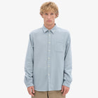 Organic Flannel Shirt steel blue Colorful Standard