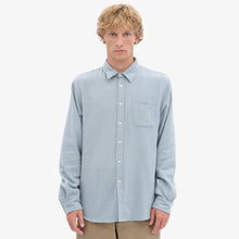 Organic Flannel Shirt steel blue Colorful Standard