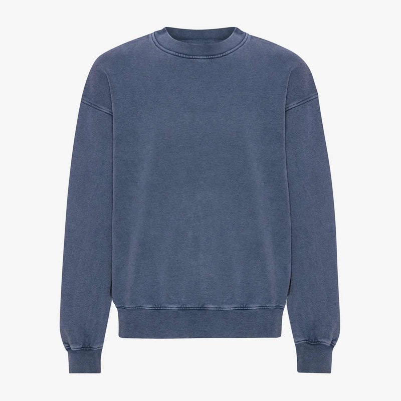Organic Oversized Crew neptune blue