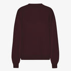 Organic Oversized Crew oxblood red Colorful Standard