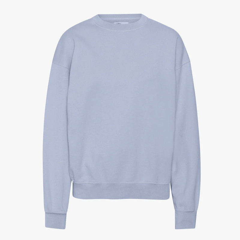 Organic Oversized Crew powder blue