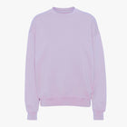 Organic Oversized Crew soft lavender