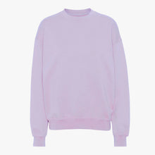 Organic Oversized Crew soft lavender