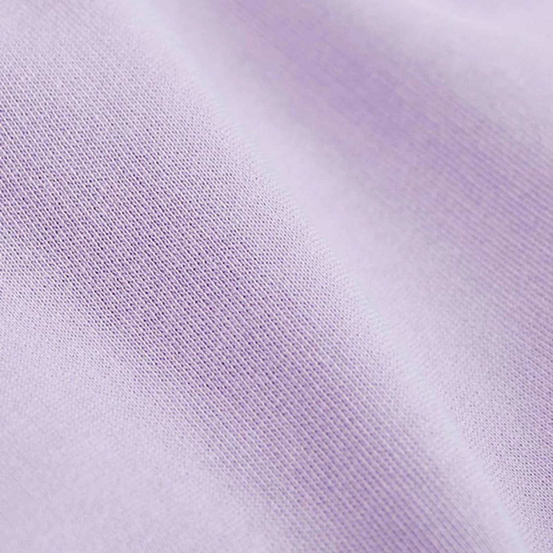 Organic Oversized Crew soft lavender