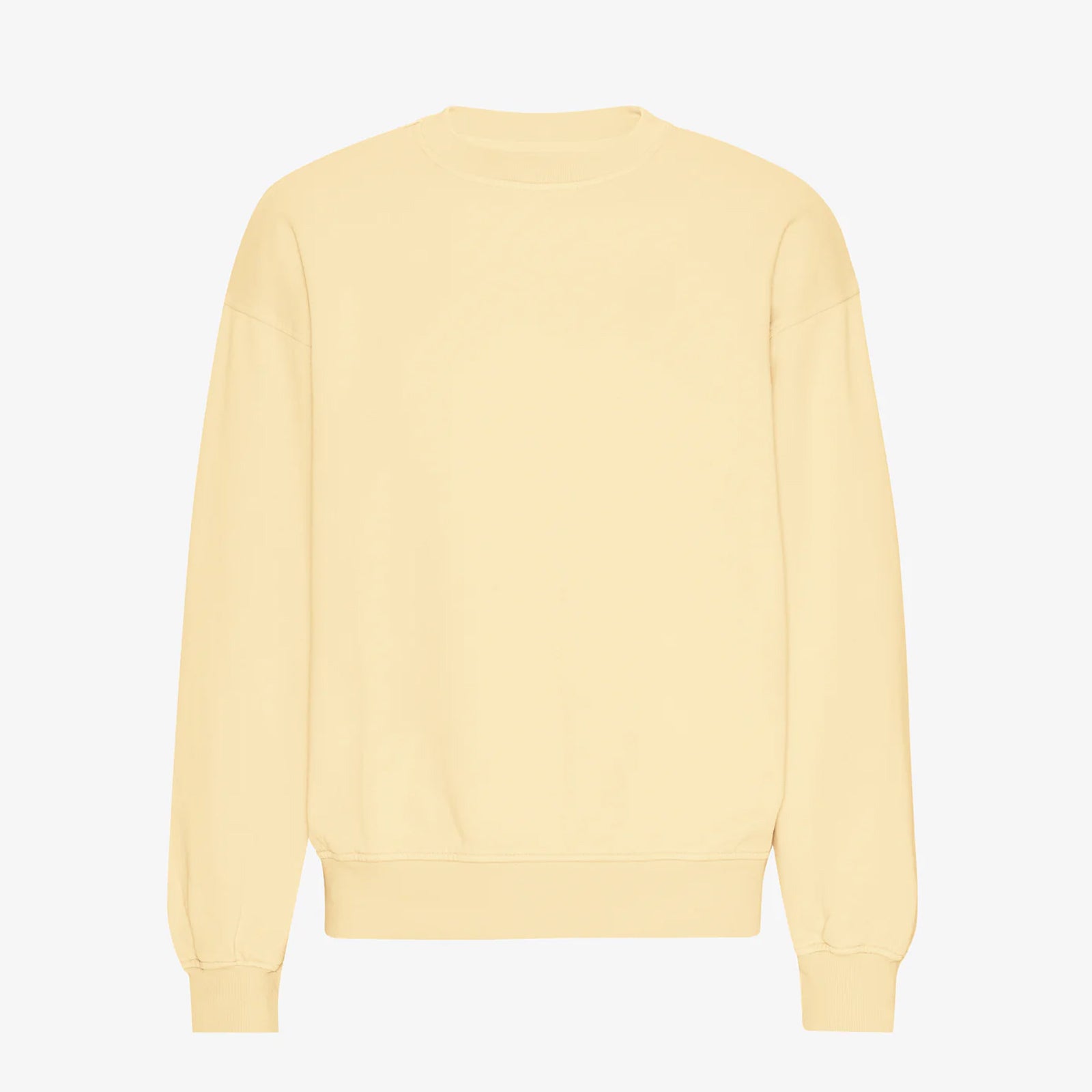 Organic Oversized Crew soft yellow Colorful Standard