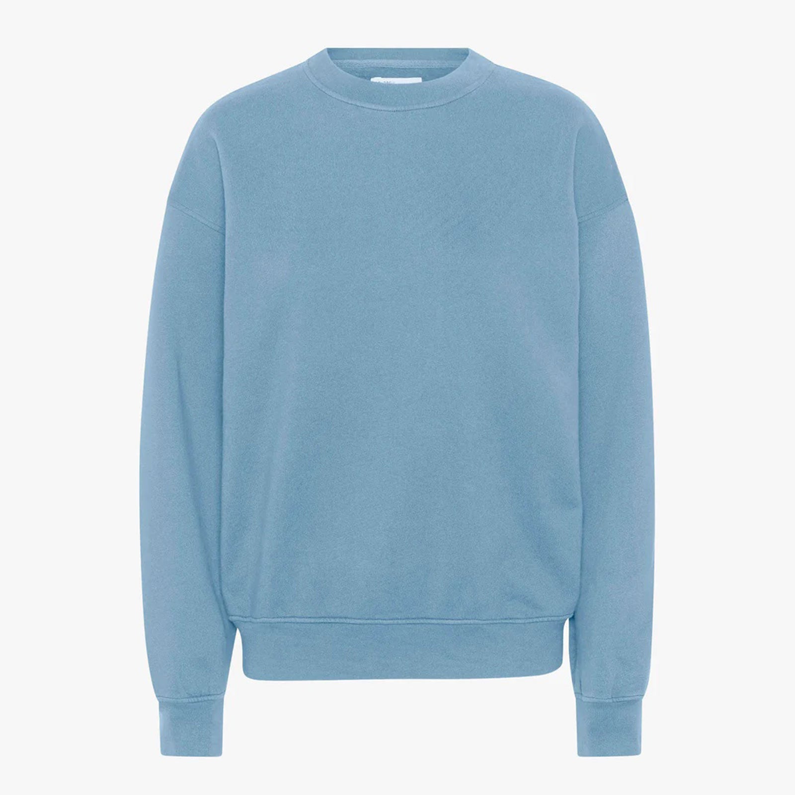 Organic Oversized Crew stone blue