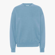 Organic Oversized Crew stone blue