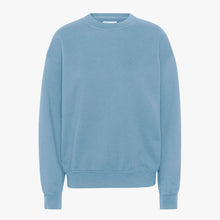 Organic Oversized Crew stone blue