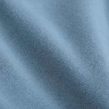 Organic Oversized Crew stone blue