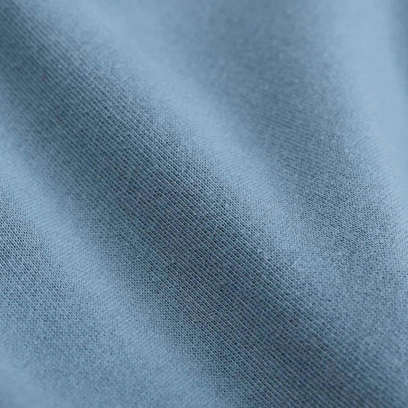 Organic Oversized Crew stone blue