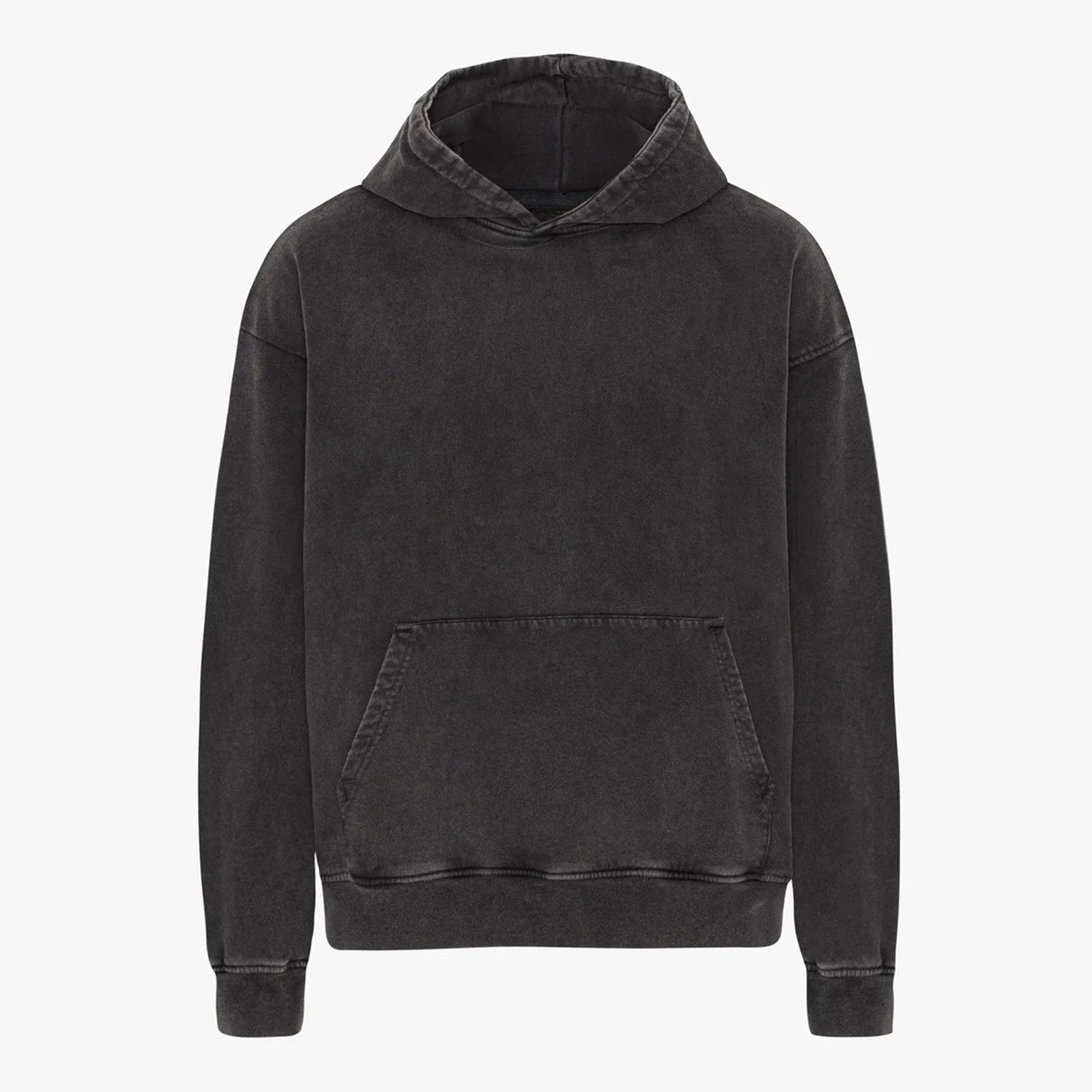 Organic Oversized Hood faded black