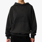 Organic Oversized Hood faded black