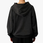 Organic Oversized Hood faded black