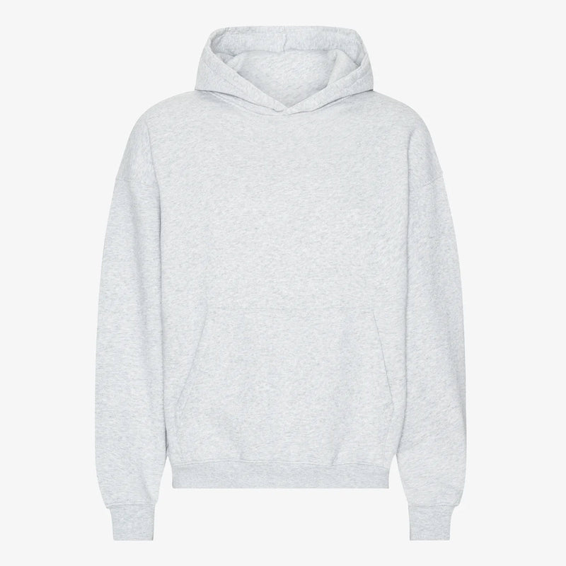 Organic Oversized Hood snow melange Colorful Standard