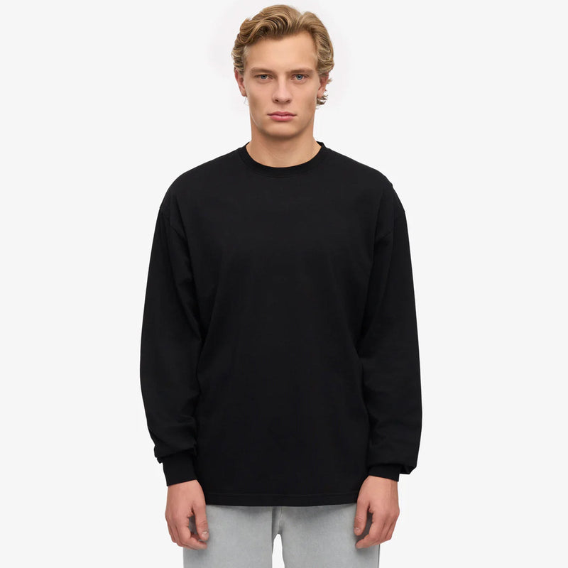 Organic Oversized LS T-Shirt deep black Colorful Standard