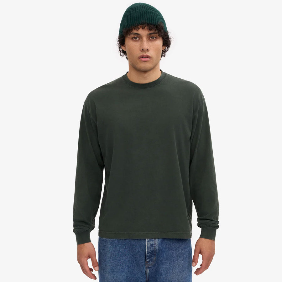 Organic Oversized LS T-Shirt midnight forest Colorful Standard