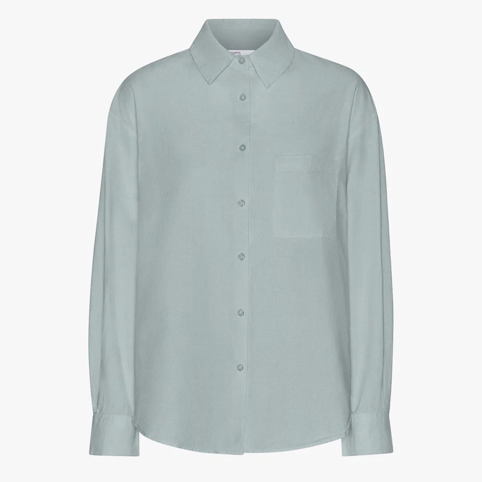 Organic Oversized Shirt cloudy grey