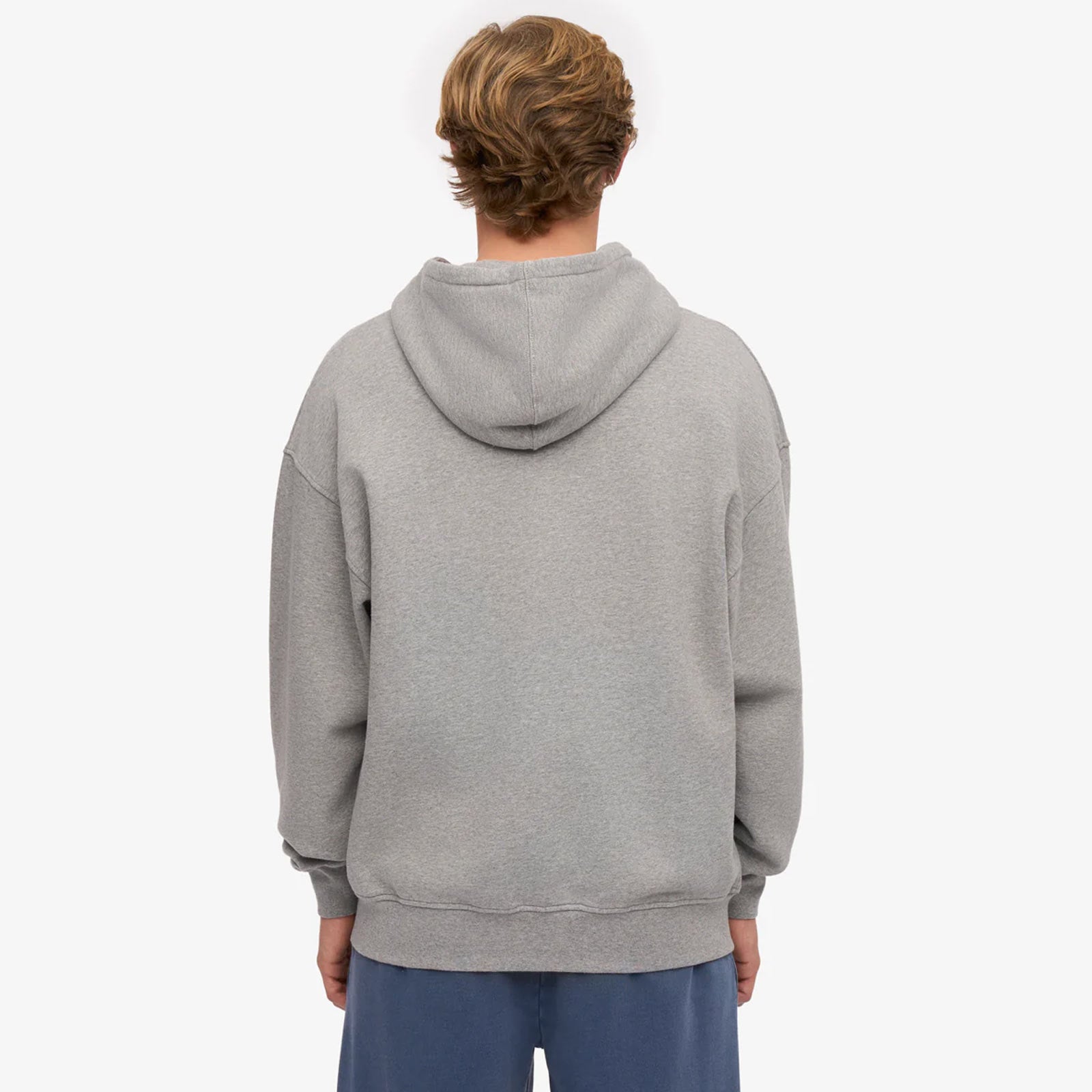 Organic Oversized Zip Hood heather grey Colorful Standard