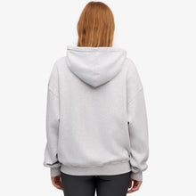 Organic Oversized Zip Hood snow melange Colorful Standard