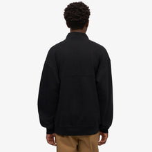 Organic Quarter Zip deep black Colorful Standard